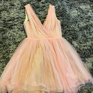 Zara Light pink tulle dress size 6